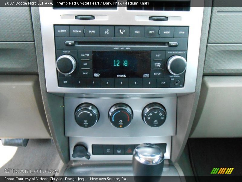 Inferno Red Crystal Pearl / Dark Khaki/Medium Khaki 2007 Dodge Nitro SLT 4x4