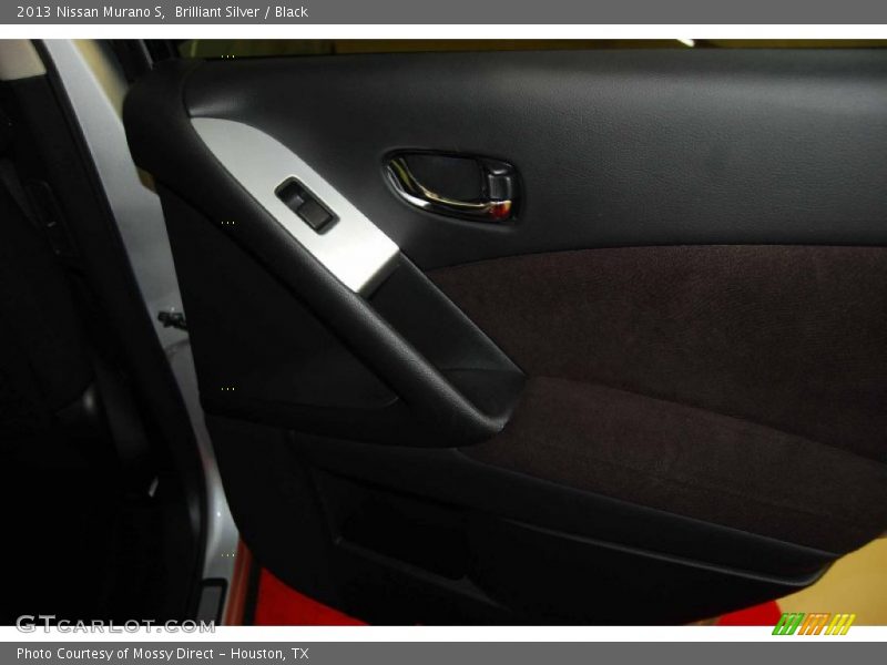 Brilliant Silver / Black 2013 Nissan Murano S
