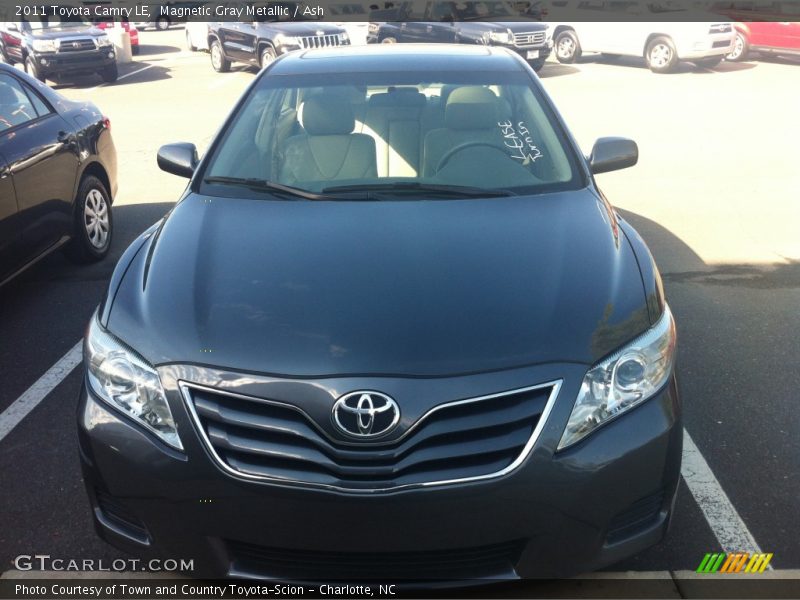 Magnetic Gray Metallic / Ash 2011 Toyota Camry LE