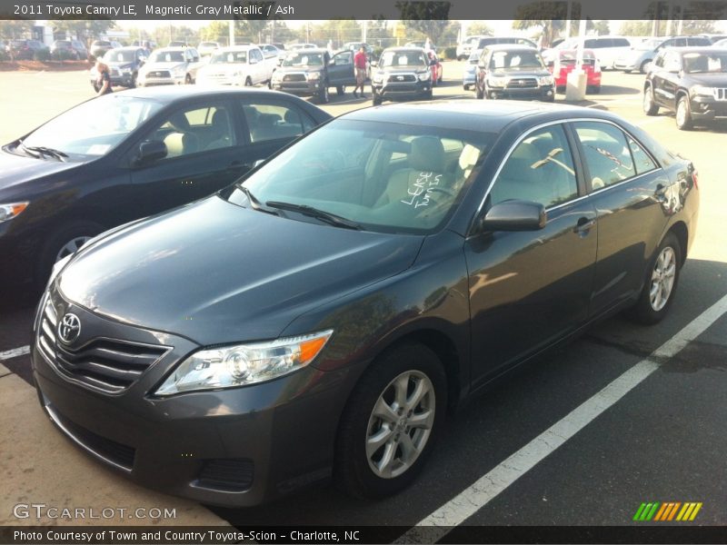 Magnetic Gray Metallic / Ash 2011 Toyota Camry LE