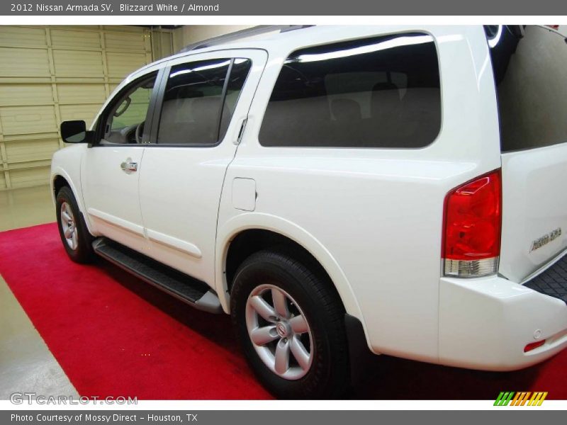 Blizzard White / Almond 2012 Nissan Armada SV
