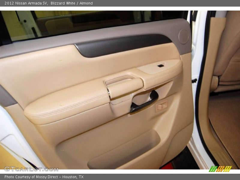 Blizzard White / Almond 2012 Nissan Armada SV