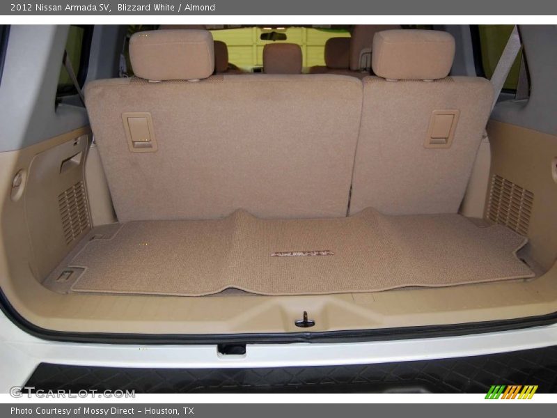 Blizzard White / Almond 2012 Nissan Armada SV