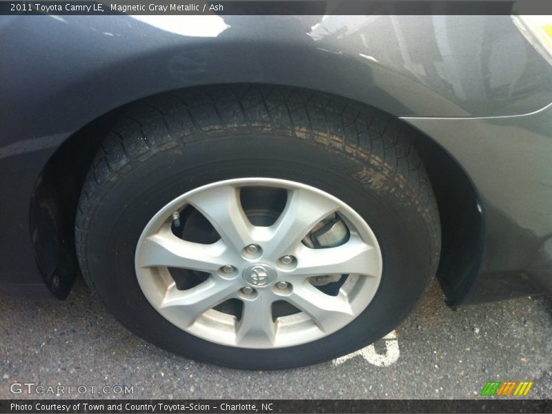 Magnetic Gray Metallic / Ash 2011 Toyota Camry LE