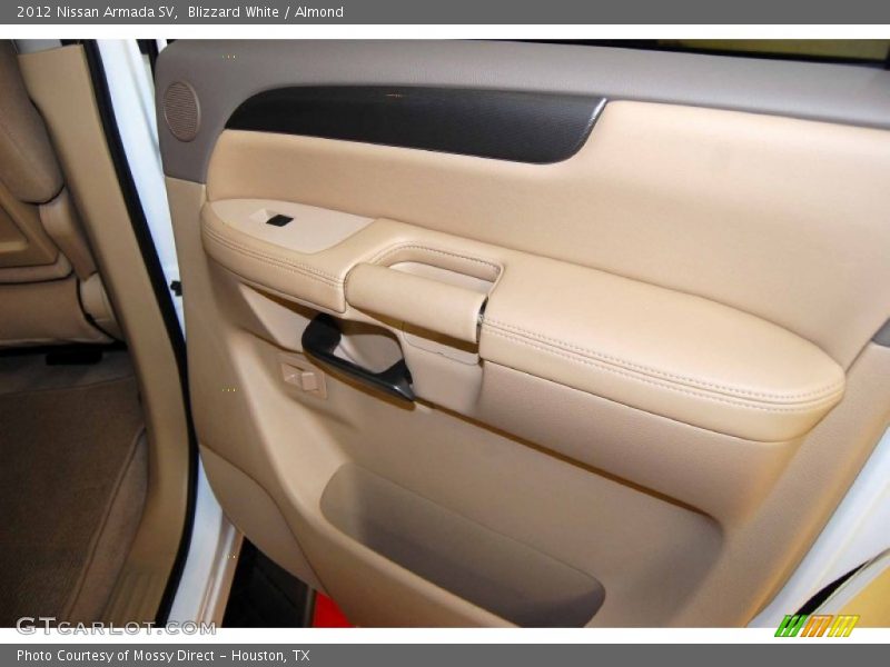 Blizzard White / Almond 2012 Nissan Armada SV