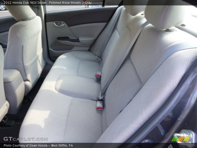 Polished Metal Metallic / Gray 2012 Honda Civic NGV Sedan