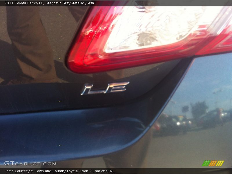 Magnetic Gray Metallic / Ash 2011 Toyota Camry LE