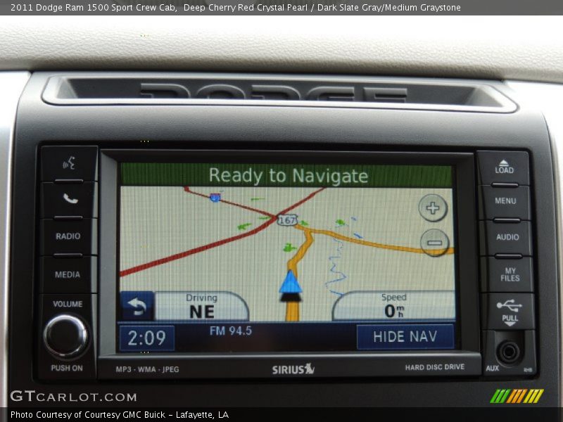 Deep Cherry Red Crystal Pearl / Dark Slate Gray/Medium Graystone 2011 Dodge Ram 1500 Sport Crew Cab