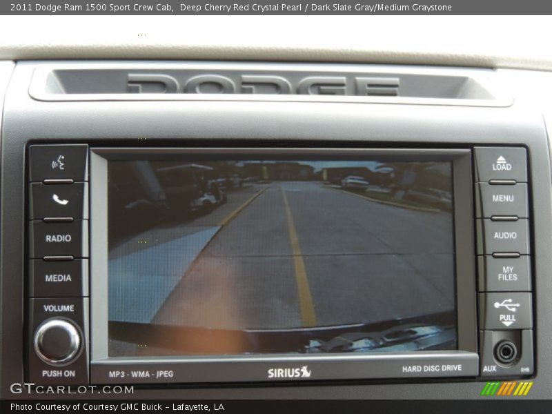 Deep Cherry Red Crystal Pearl / Dark Slate Gray/Medium Graystone 2011 Dodge Ram 1500 Sport Crew Cab