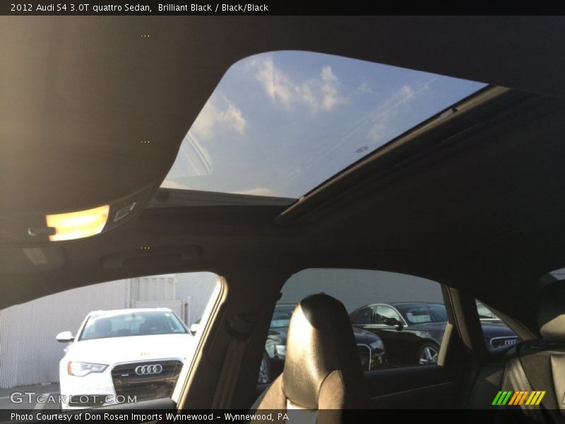 Brilliant Black / Black/Black 2012 Audi S4 3.0T quattro Sedan