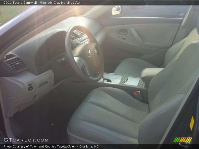 Magnetic Gray Metallic / Ash 2011 Toyota Camry LE