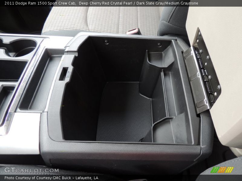 Deep Cherry Red Crystal Pearl / Dark Slate Gray/Medium Graystone 2011 Dodge Ram 1500 Sport Crew Cab
