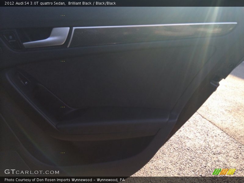 Brilliant Black / Black/Black 2012 Audi S4 3.0T quattro Sedan