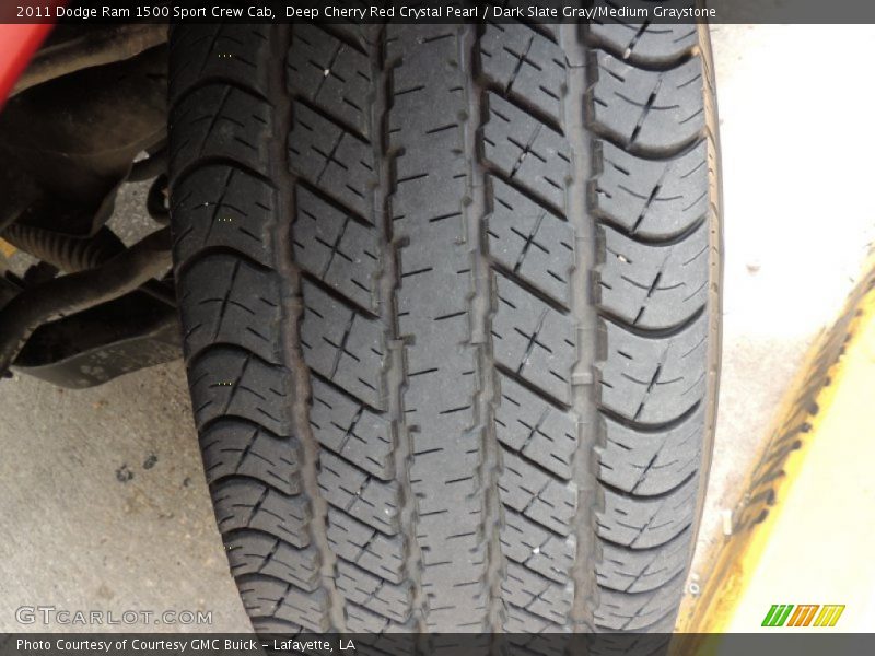 Deep Cherry Red Crystal Pearl / Dark Slate Gray/Medium Graystone 2011 Dodge Ram 1500 Sport Crew Cab