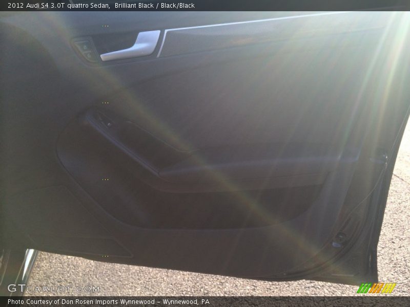 Brilliant Black / Black/Black 2012 Audi S4 3.0T quattro Sedan