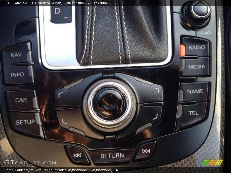 Brilliant Black / Black/Black 2012 Audi S4 3.0T quattro Sedan