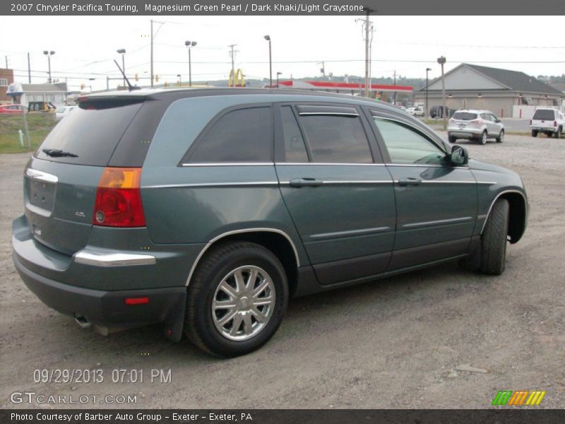 Magnesium Green Pearl / Dark Khaki/Light Graystone 2007 Chrysler Pacifica Touring