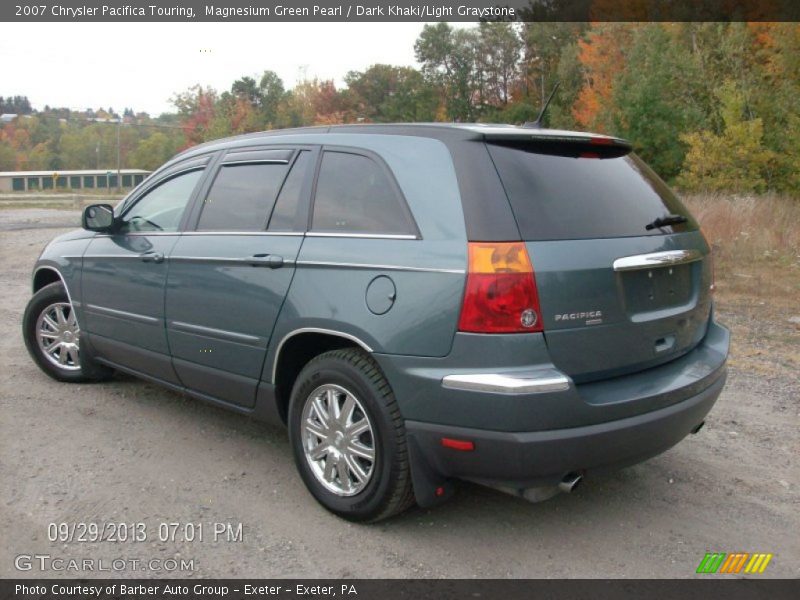 Magnesium Green Pearl / Dark Khaki/Light Graystone 2007 Chrysler Pacifica Touring