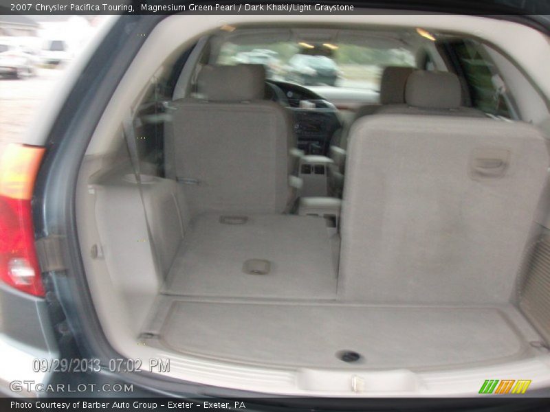 Magnesium Green Pearl / Dark Khaki/Light Graystone 2007 Chrysler Pacifica Touring
