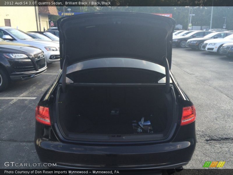 Brilliant Black / Black/Black 2012 Audi S4 3.0T quattro Sedan