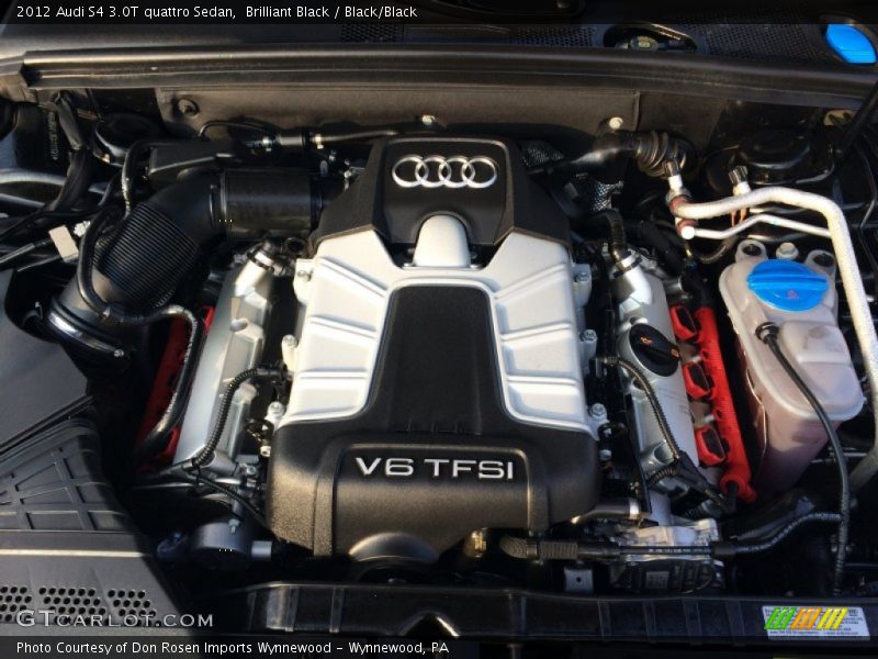 Brilliant Black / Black/Black 2012 Audi S4 3.0T quattro Sedan