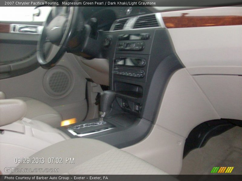 Magnesium Green Pearl / Dark Khaki/Light Graystone 2007 Chrysler Pacifica Touring