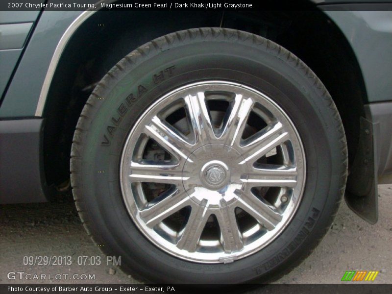 Magnesium Green Pearl / Dark Khaki/Light Graystone 2007 Chrysler Pacifica Touring