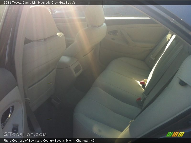 Magnetic Gray Metallic / Ash 2011 Toyota Camry LE