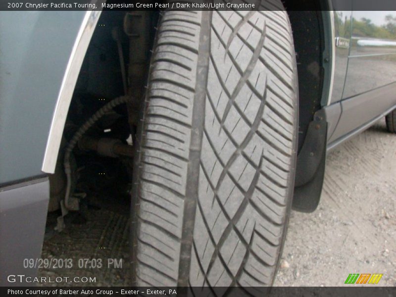 Magnesium Green Pearl / Dark Khaki/Light Graystone 2007 Chrysler Pacifica Touring