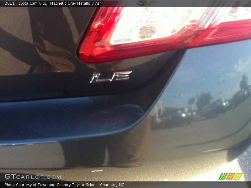 Magnetic Gray Metallic / Ash 2011 Toyota Camry LE