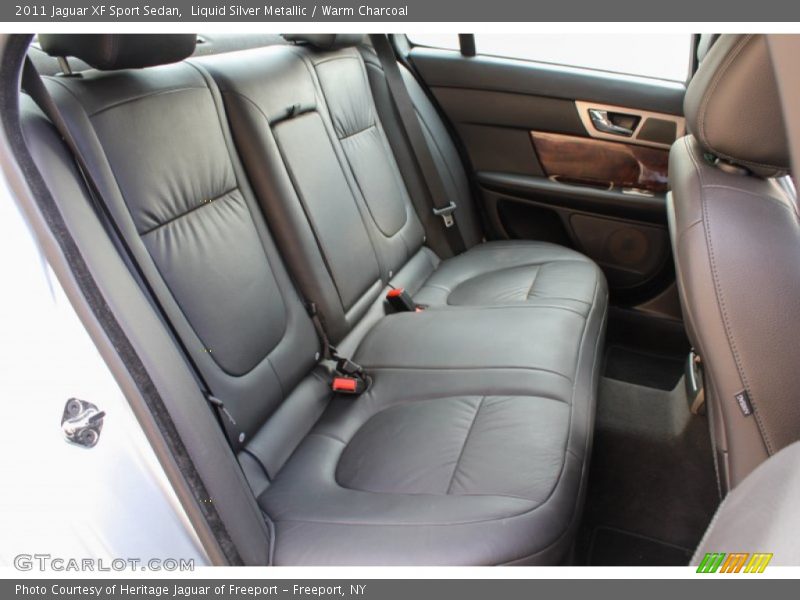 Rear Seat of 2011 XF Sport Sedan