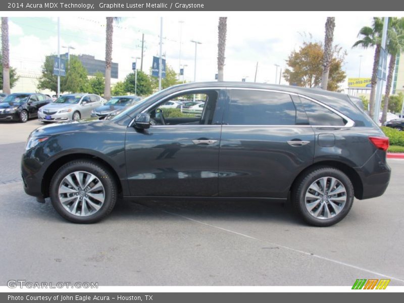 Graphite Luster Metallic / Graystone 2014 Acura MDX Technology