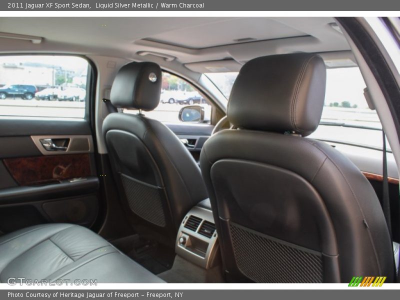 Liquid Silver Metallic / Warm Charcoal 2011 Jaguar XF Sport Sedan