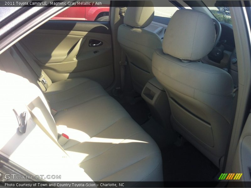 Magnetic Gray Metallic / Ash 2011 Toyota Camry LE