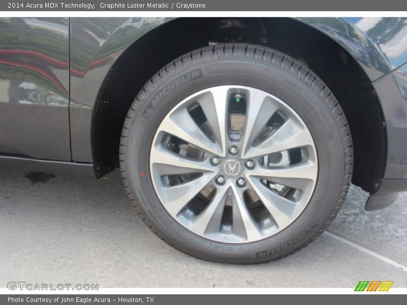 Graphite Luster Metallic / Graystone 2014 Acura MDX Technology