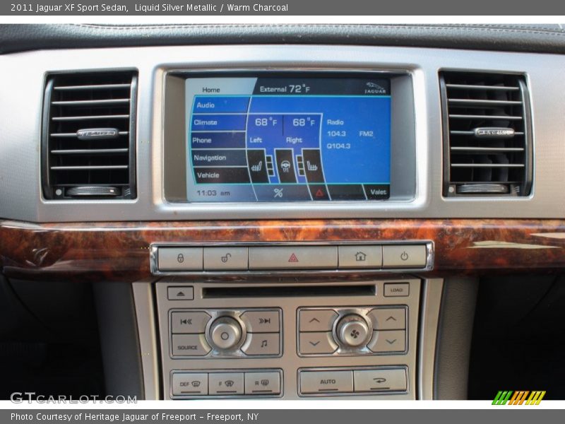 Controls of 2011 XF Sport Sedan