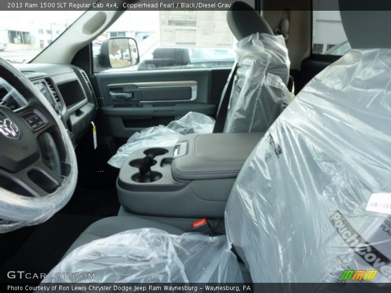 Copperhead Pearl / Black/Diesel Gray 2013 Ram 1500 SLT Regular Cab 4x4