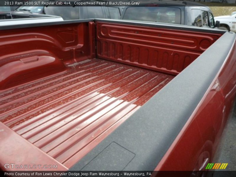 Copperhead Pearl / Black/Diesel Gray 2013 Ram 1500 SLT Regular Cab 4x4