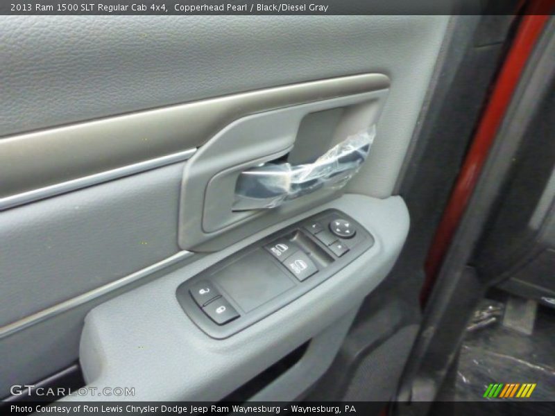 Copperhead Pearl / Black/Diesel Gray 2013 Ram 1500 SLT Regular Cab 4x4