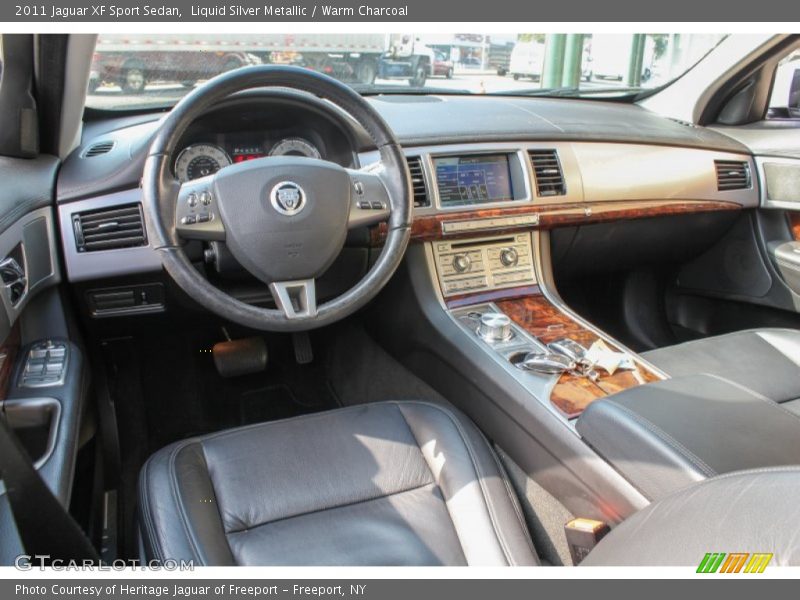 Warm Charcoal Interior - 2011 XF Sport Sedan 