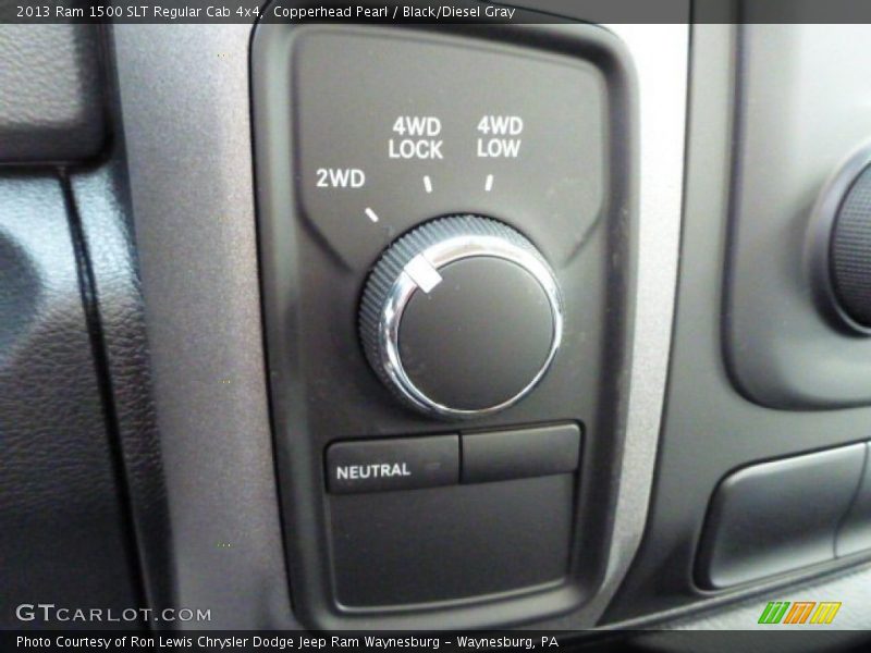 Copperhead Pearl / Black/Diesel Gray 2013 Ram 1500 SLT Regular Cab 4x4
