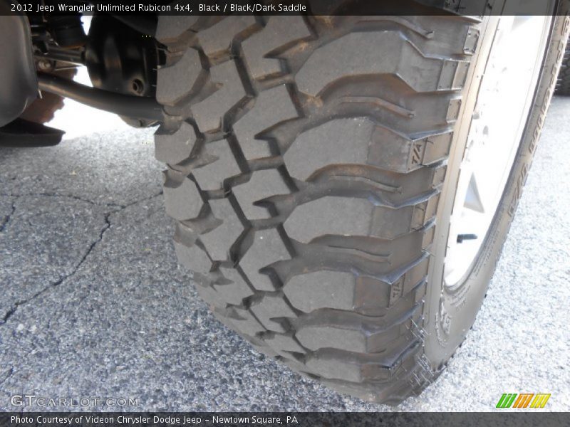 Black / Black/Dark Saddle 2012 Jeep Wrangler Unlimited Rubicon 4x4
