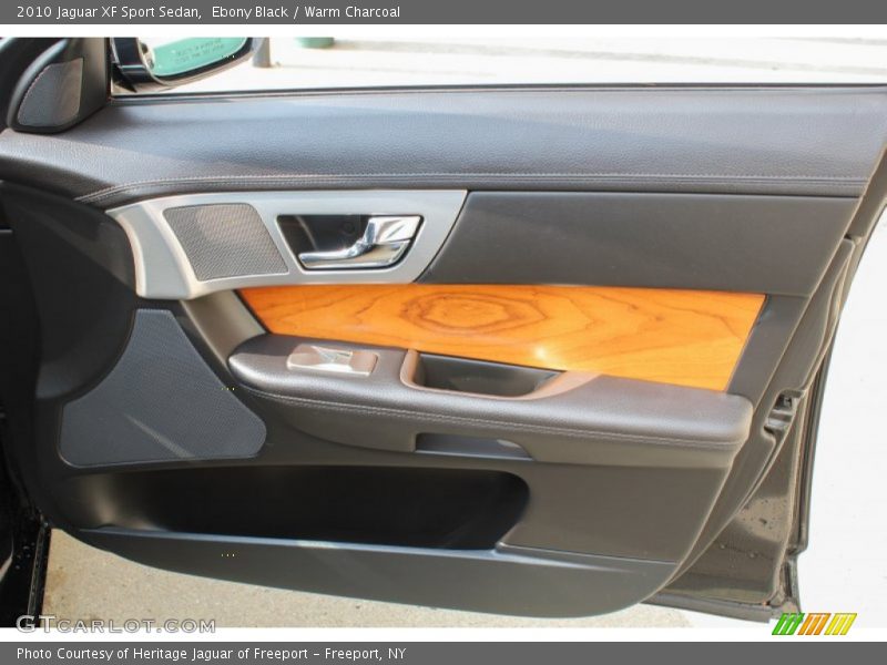 Ebony Black / Warm Charcoal 2010 Jaguar XF Sport Sedan