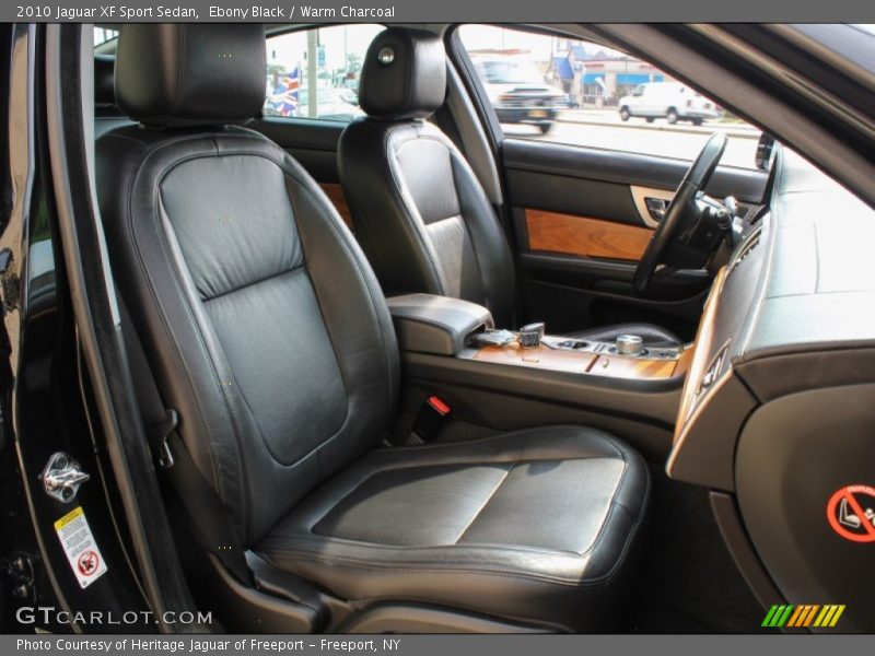 Ebony Black / Warm Charcoal 2010 Jaguar XF Sport Sedan