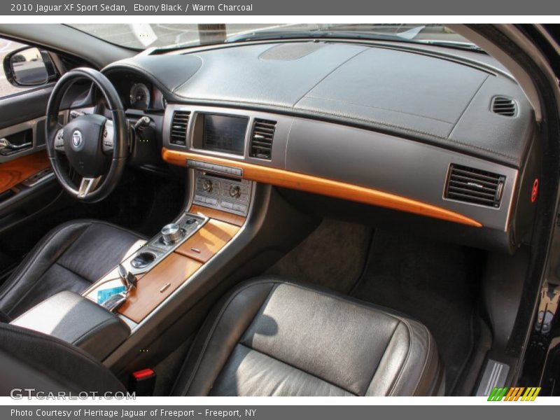Ebony Black / Warm Charcoal 2010 Jaguar XF Sport Sedan