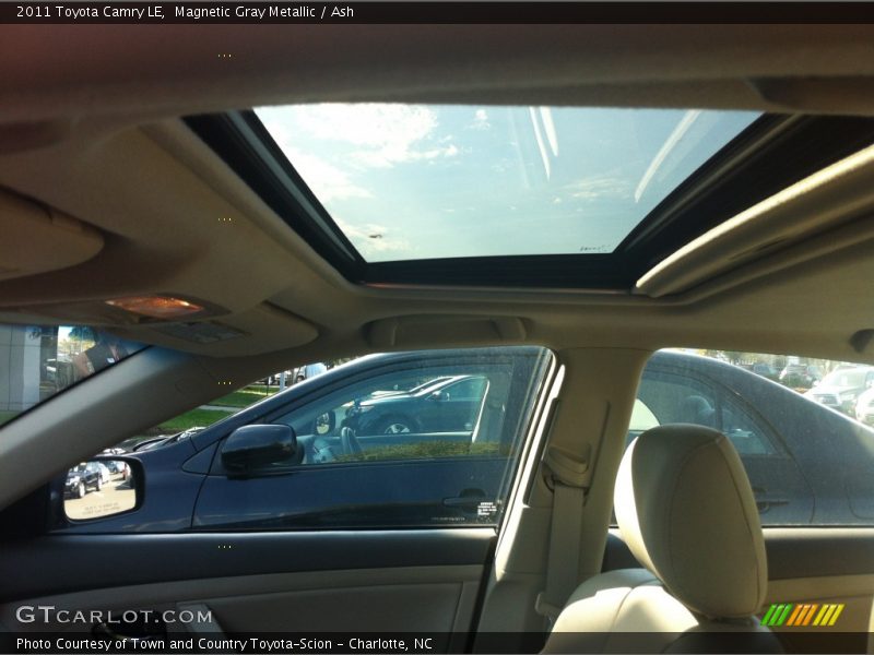 Magnetic Gray Metallic / Ash 2011 Toyota Camry LE