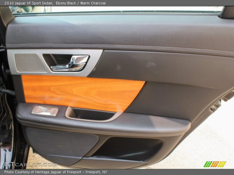 Ebony Black / Warm Charcoal 2010 Jaguar XF Sport Sedan