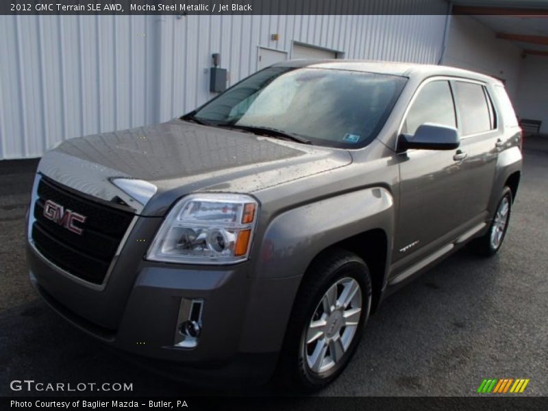 Mocha Steel Metallic / Jet Black 2012 GMC Terrain SLE AWD