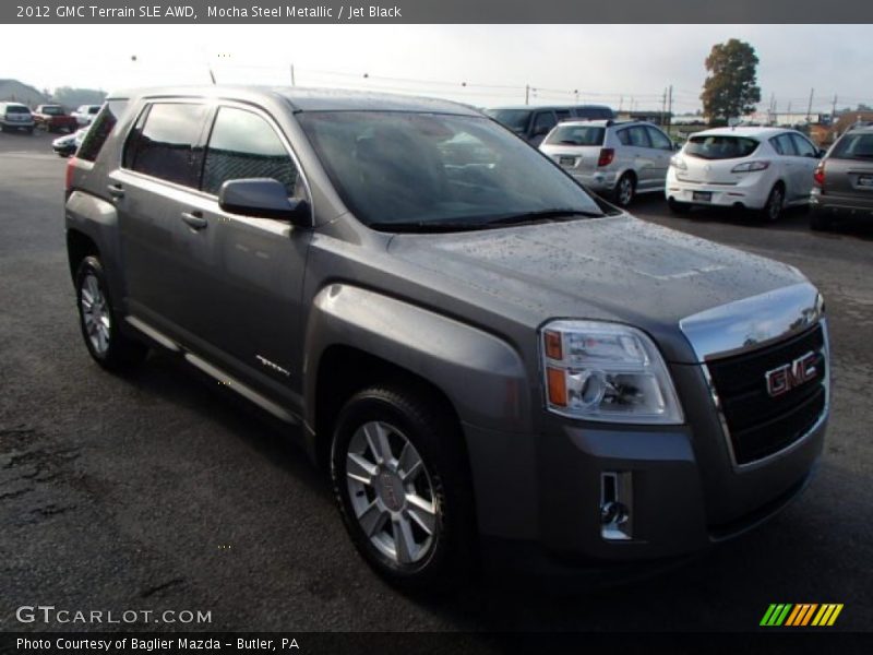 Mocha Steel Metallic / Jet Black 2012 GMC Terrain SLE AWD