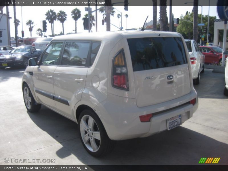 Dune Beige / Sand/Black Houndstooth Cloth 2011 Kia Soul !